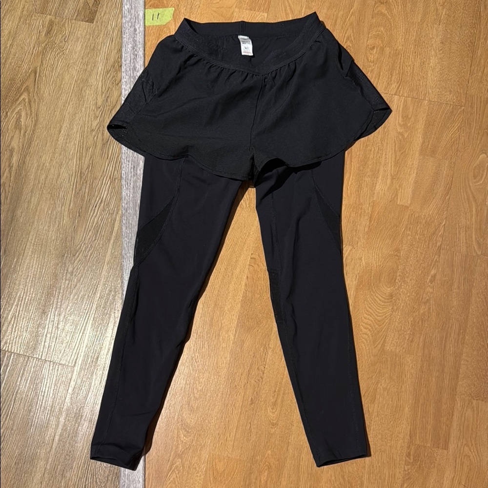 Aimer Sport Black Skirted Leggings